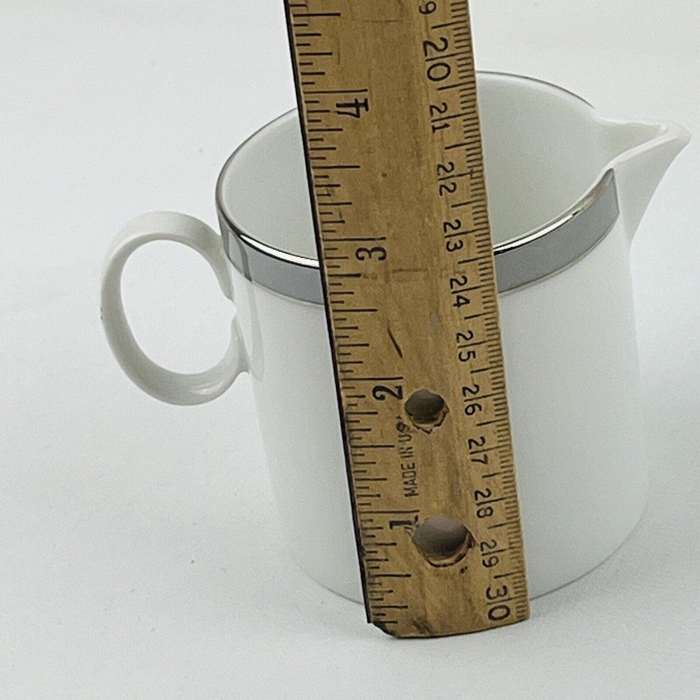 Vintage Thomas Creamer 2.5" Gray Platinum Band & Trim THO194 - Picture 8 of 9